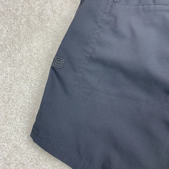 5.11 Tactical Layla Womens Gray Cargo Shorts Size 8 Utility Flex Stretch - Picture 10 of 15